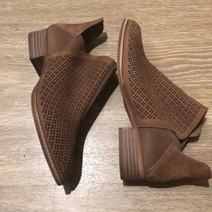 Vince Camuto Chestnut Booties